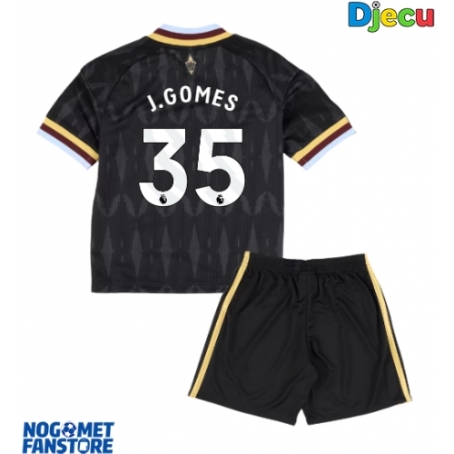 Aston Villa Joao Gomes #35 Gostujuci Dres za djecu 2026-27 Kratak Rukav (+ Kratke hlače)